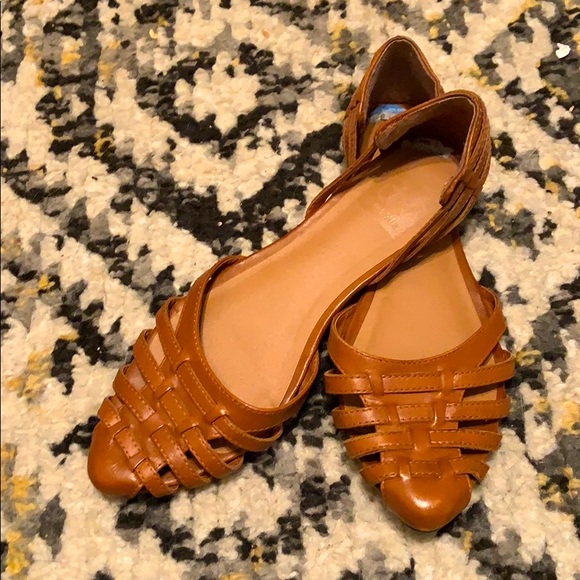 Dolce Vita Shoes - DOLCE VITA Leather Woven Sandals